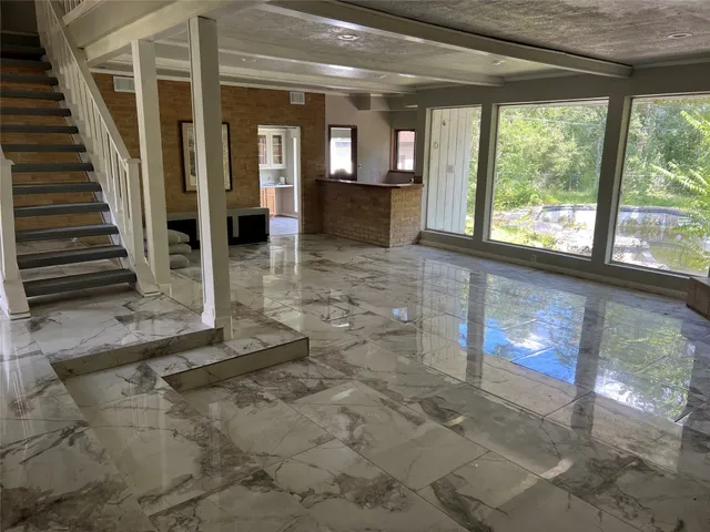 a view of front door of house