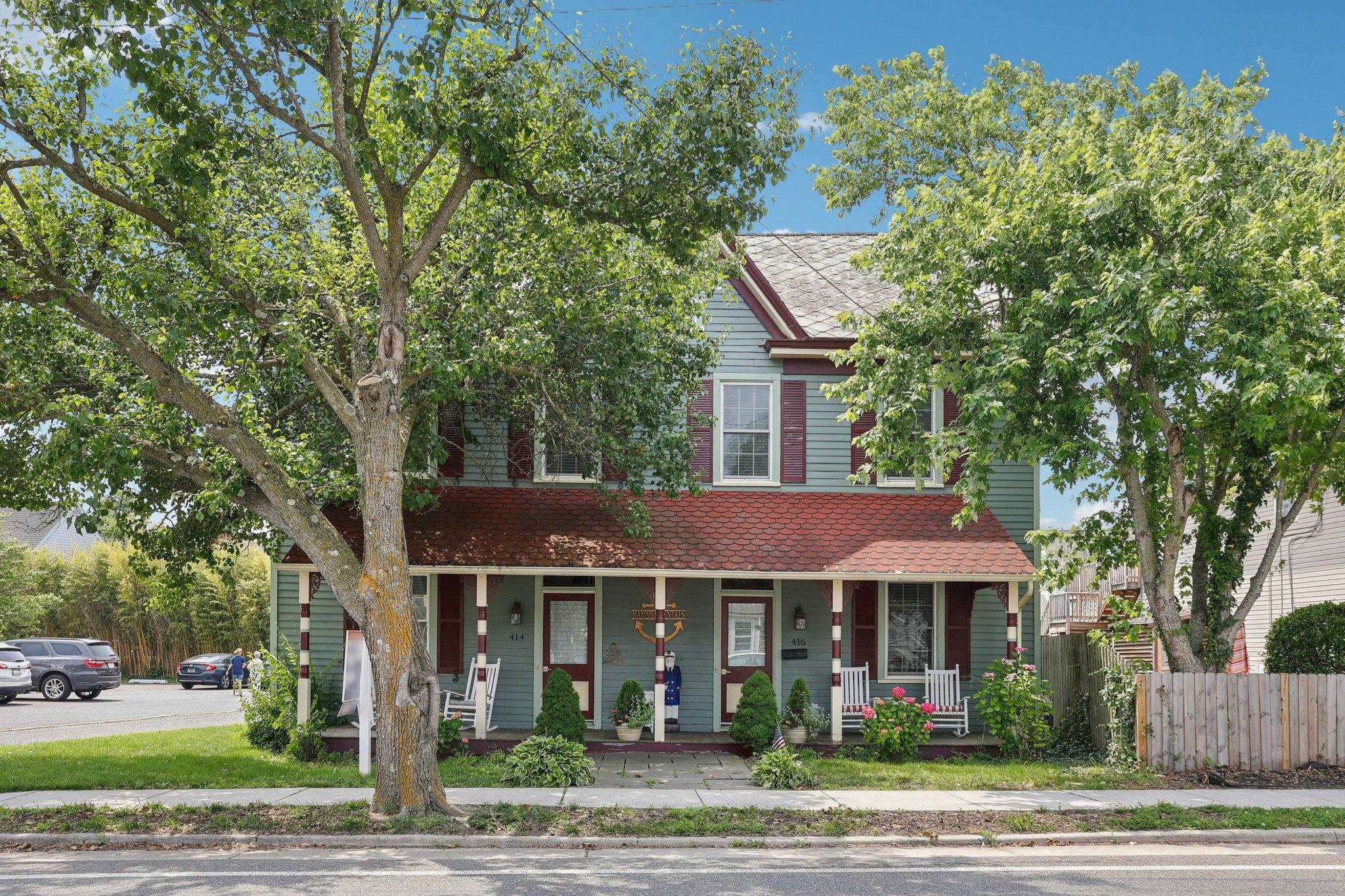414 Broadway, Unit 414 West Cape May, NJ 08204 - Photo 13 of 48 a view of a yard in front of a house