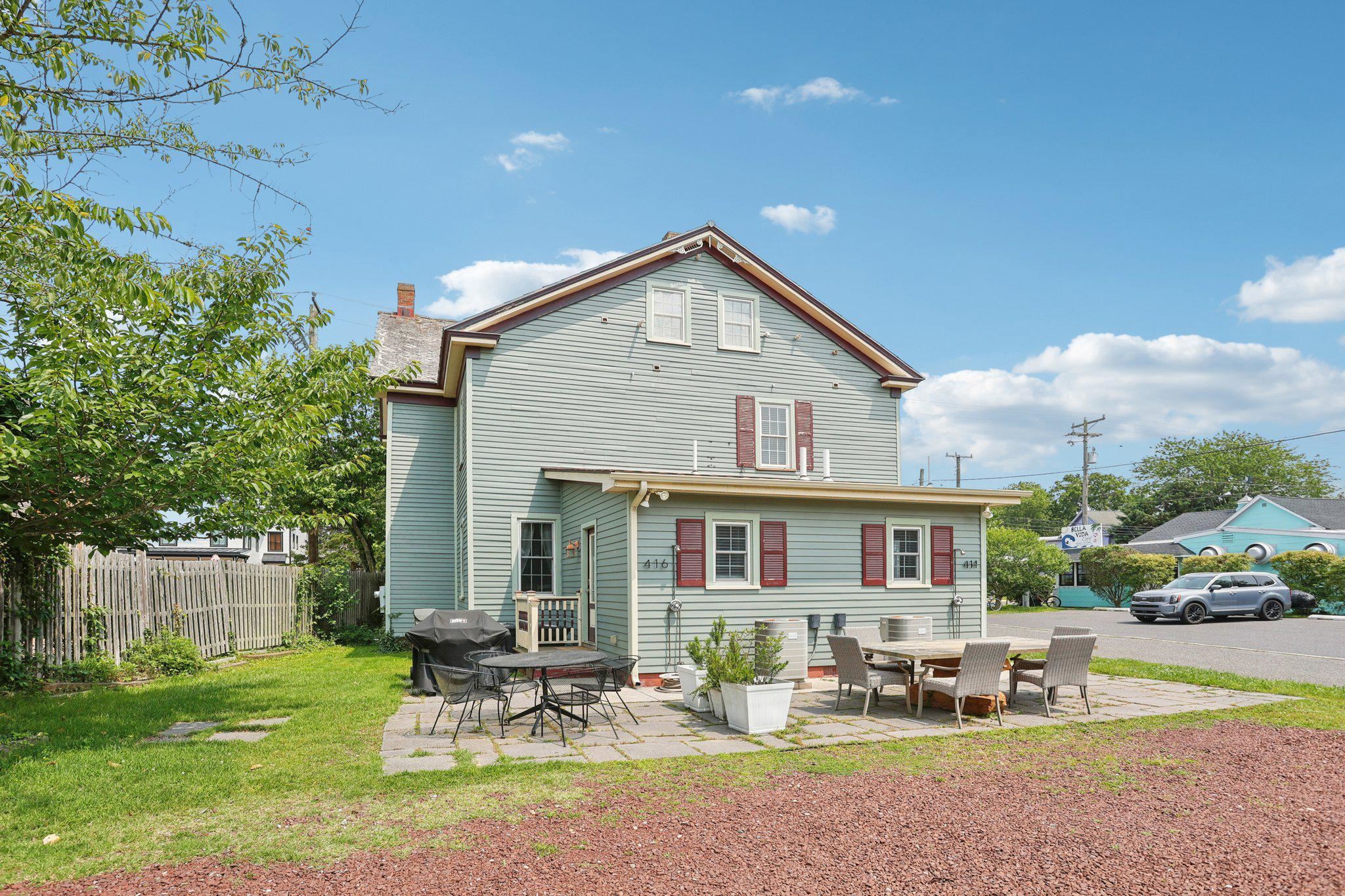 414 Broadway, Unit 414 West Cape May, NJ 08204 - Photo 15 of 48 a front view of a house with garden