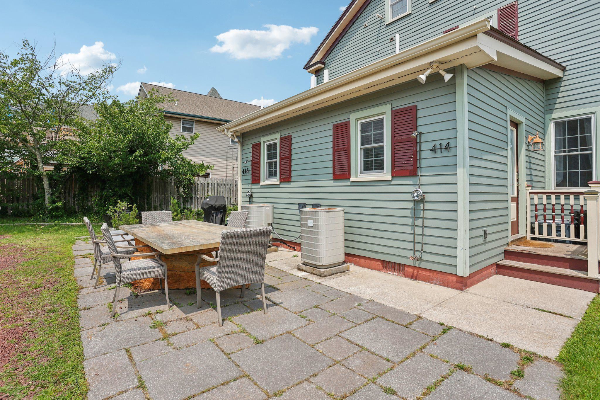 414 Broadway, Unit 414 West Cape May, NJ 08204 - Photo 21 of 48 a outdoor space with a table and chairs