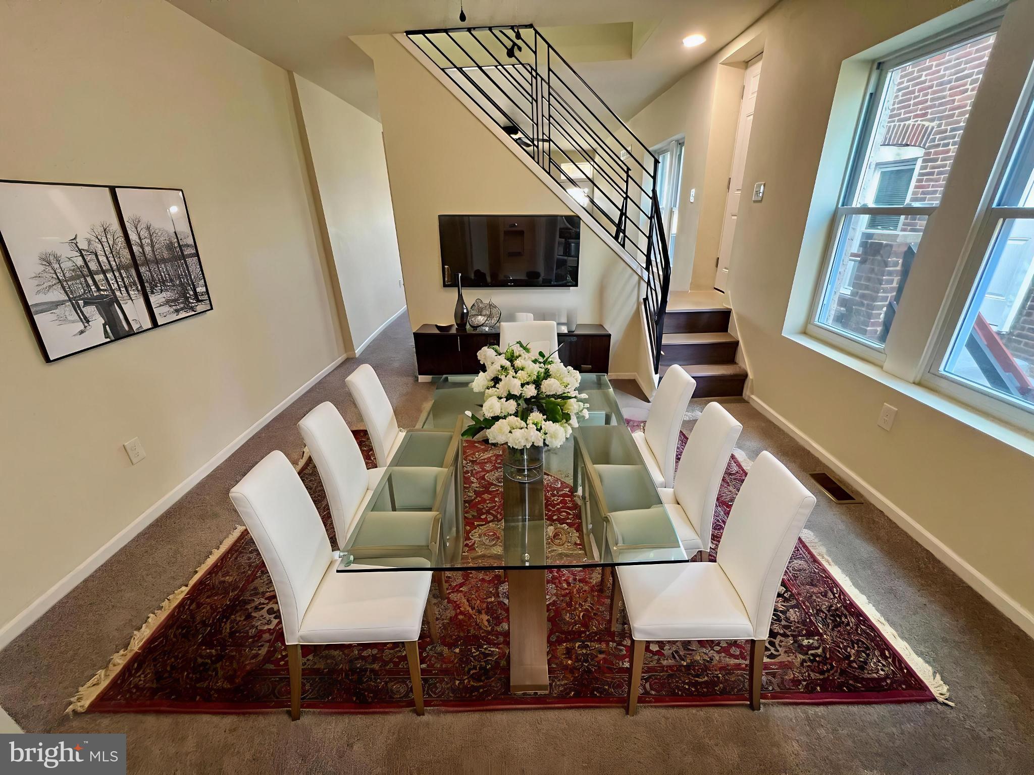 160 West Ridge Road Marcus Hook, PA 19061 - Photo 11 of 32 Living/Dining area with virtual staging
