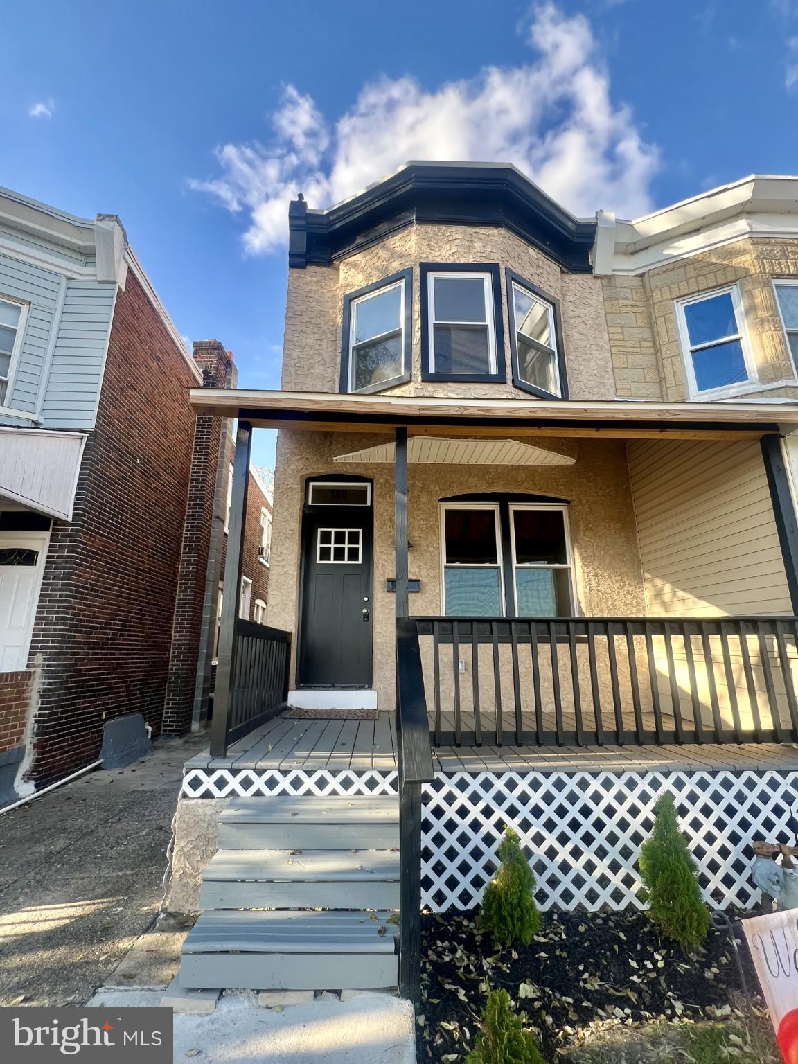 160 West Ridge Road Marcus Hook, PA 19061 - Photo 2 of 32 Charming two-story twin home with inviting porch.