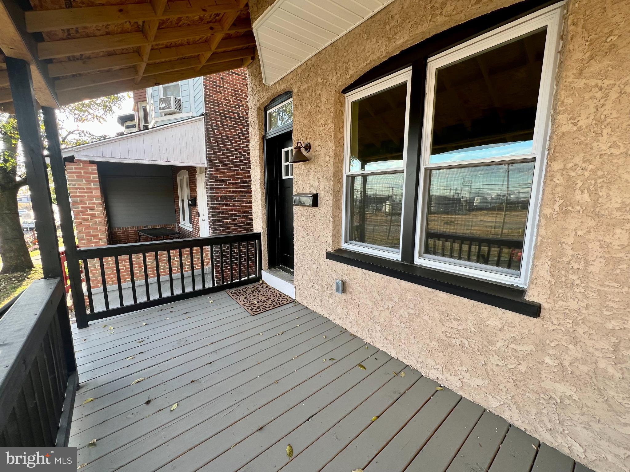 160 West Ridge Road Marcus Hook, PA 19061 - Photo 5 of 32 Charming porch with inviting entryway.