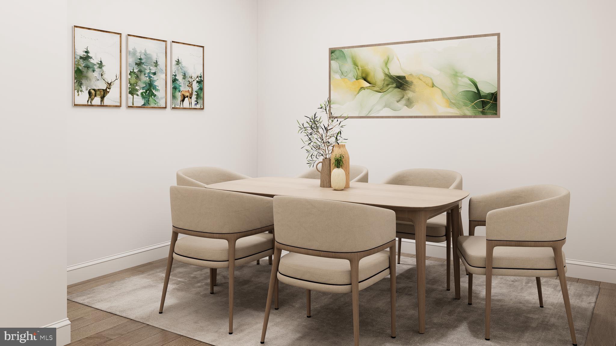 83 Bethlehem Pike, Unit 1306 Colmar, PA 18915 - Photo 5 of 19 a dining room with furniture and wooden floor