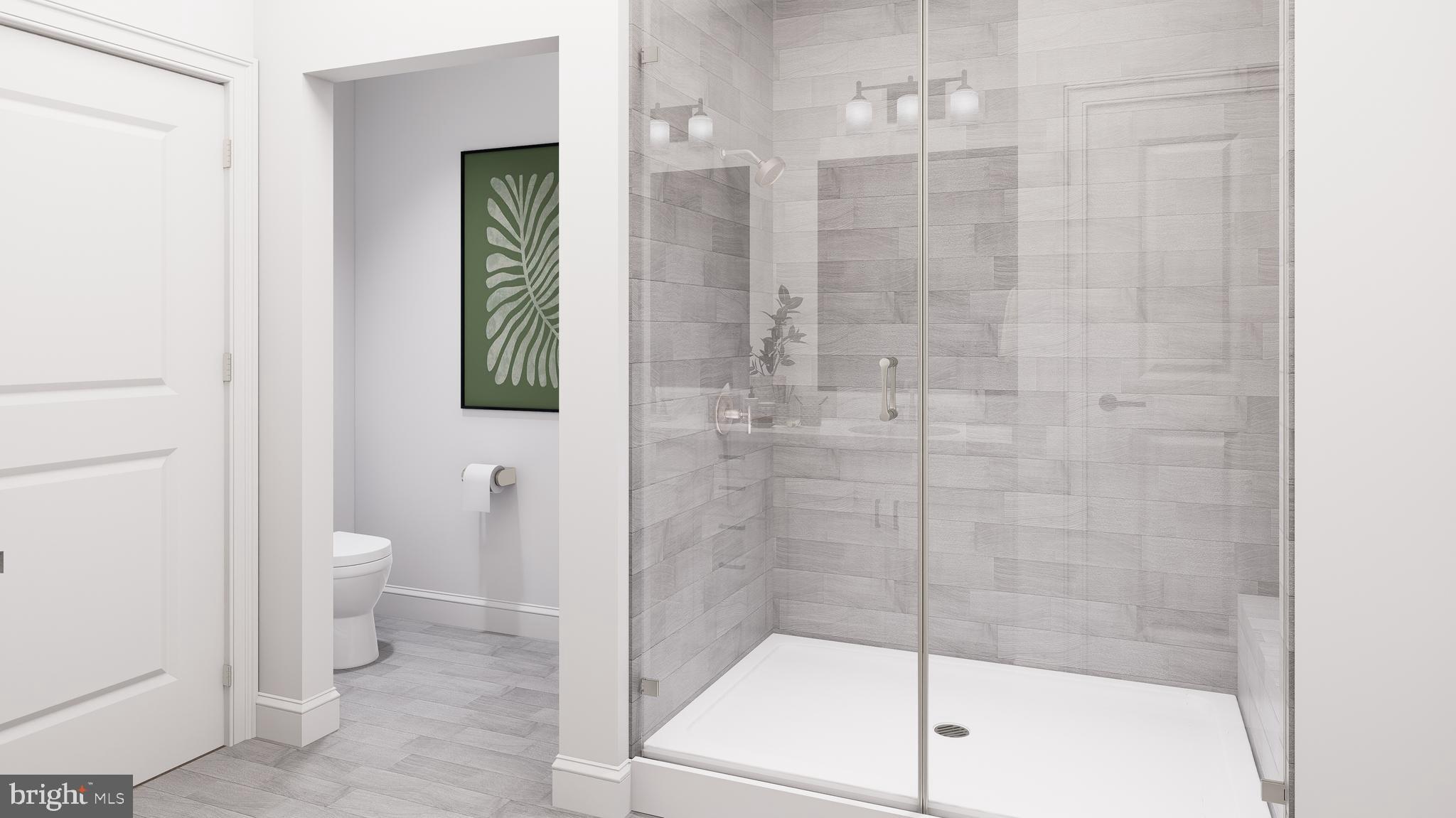 83 Bethlehem Pike, Unit 1306 Colmar, PA 18915 - Photo 9 of 19 a bathroom with a shower and a toilet