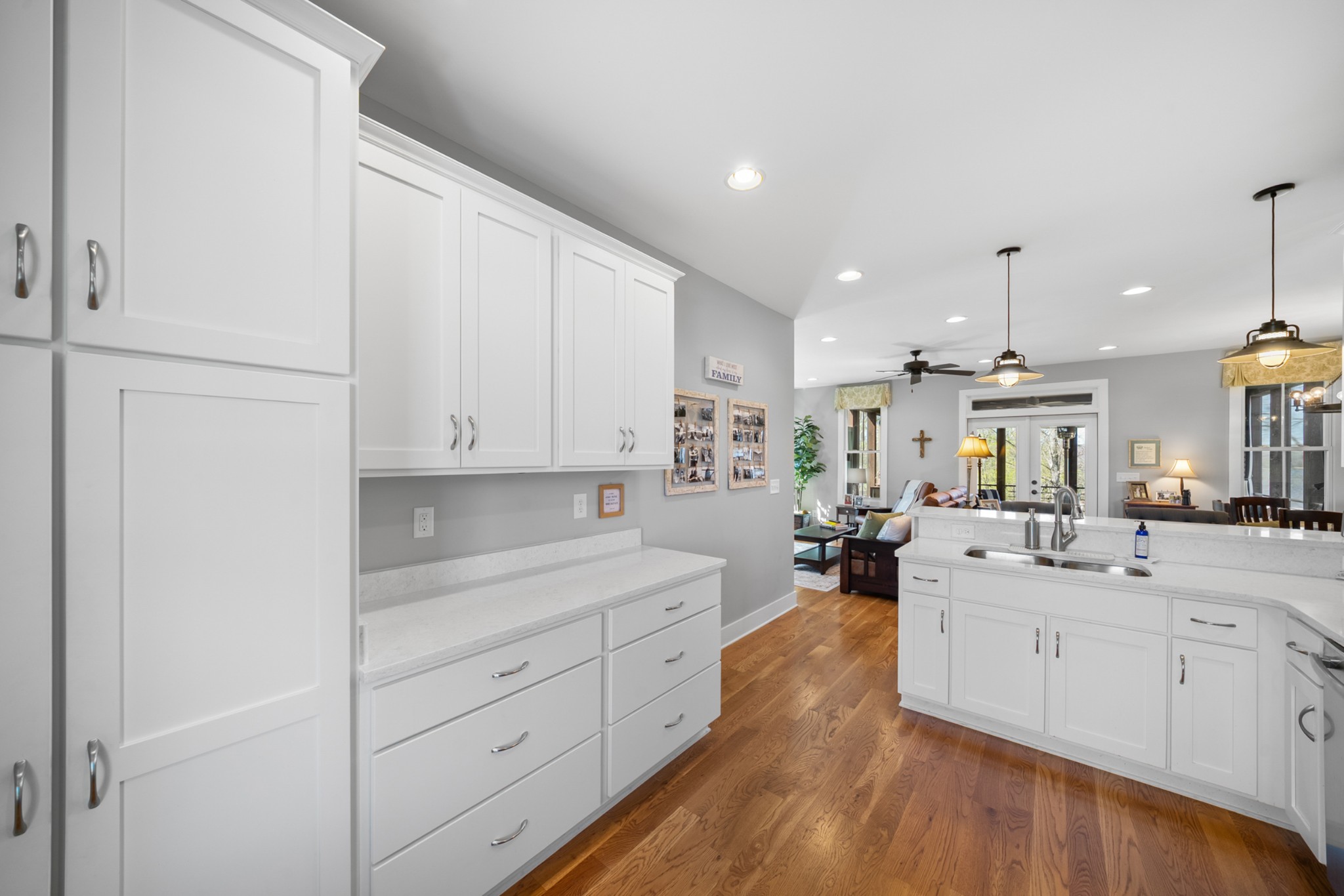 369 Fanning Bend Drive Winchester, TN 37398 - Photo 19 of 54 a large white kitchen with cabinets