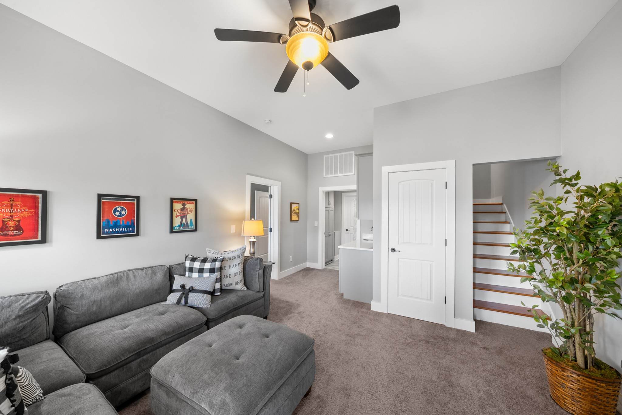 369 Fanning Bend Drive Winchester, TN 37398 - Photo 36 of 54 a living room with furniture and a potted plant