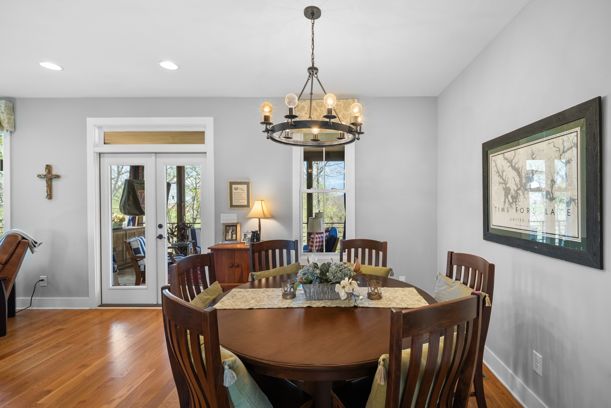 369 Fanning Bend Drive Winchester, TN 37398 - Photo 8 of 54 a view of a dining room with furniture window and wooden floor
