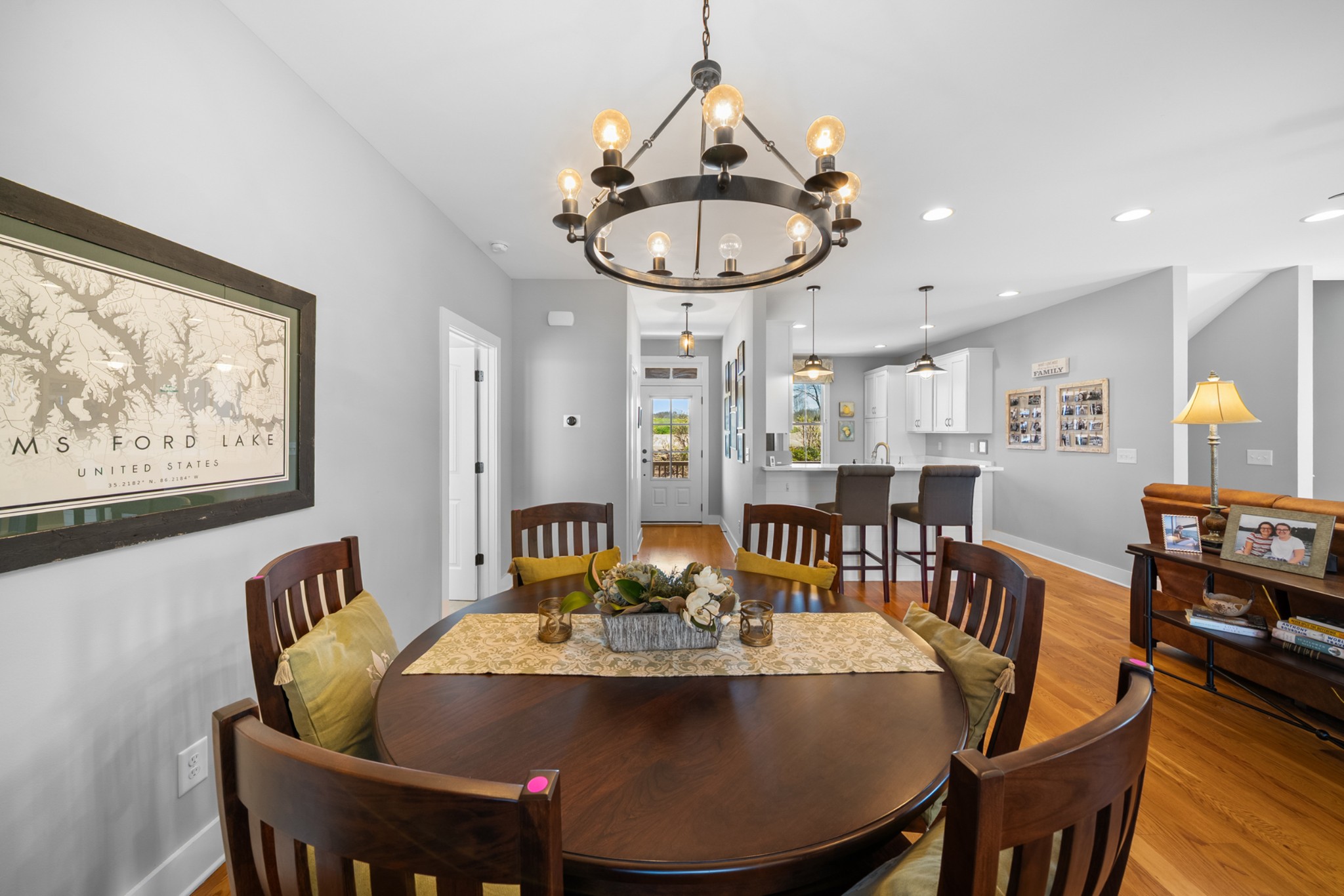 369 Fanning Bend Drive Winchester, TN 37398 - Photo 9 of 54 a view of a dining room with furniture and wooden floor