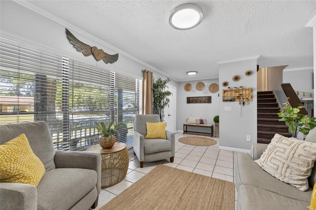 6609 Jennifer Drive Temple Terrace, FL 33617 - Photo 12 of 49 a living room with furniture and a large window
