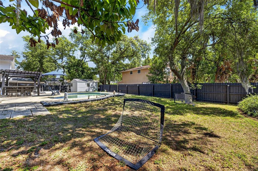 6609 Jennifer Drive Temple Terrace, FL 33617 - Photo 41 of 49 a view of a backyard with swimming pool
