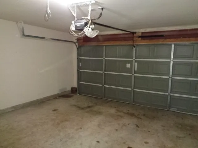 a view of a room with a empty space