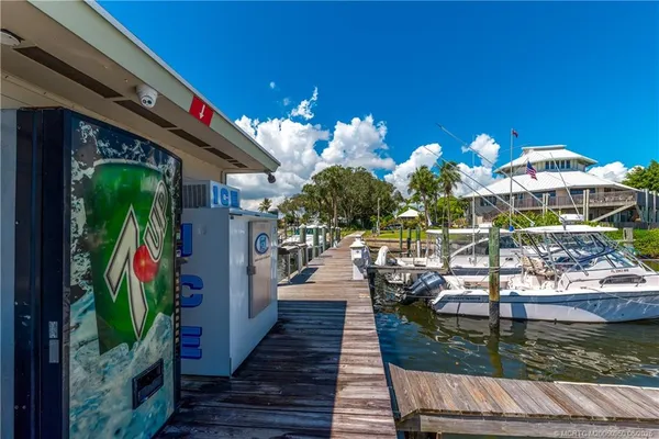 a view of a swimming pool with a lounge chairs