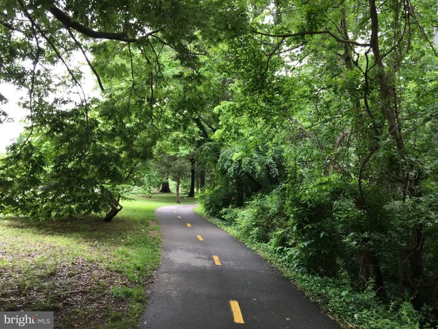 a view of a building and a street