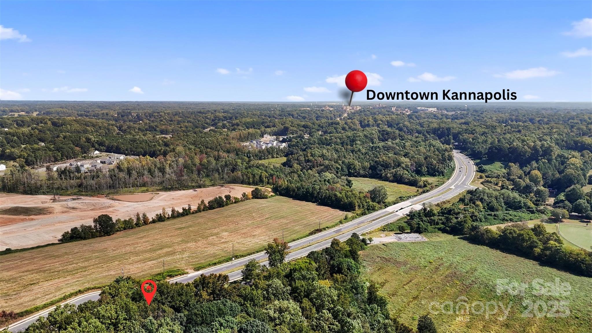 4601 Mooresville Road Kannapolis, NC 28081 - Photo 32 of 33 a aerial view of a house