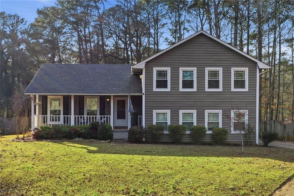 4766 McKee Court Southwest Mableton, GA 30126 - Photo 2 of 33 front view of a house with a yard