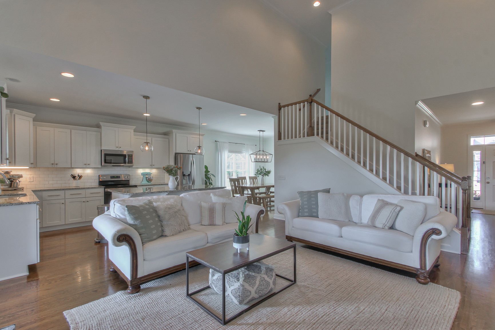 6032 Sanmar Drive Spring Hill, TN 37174 - Photo 6 of 29 a living room with furniture and a view of kitchen