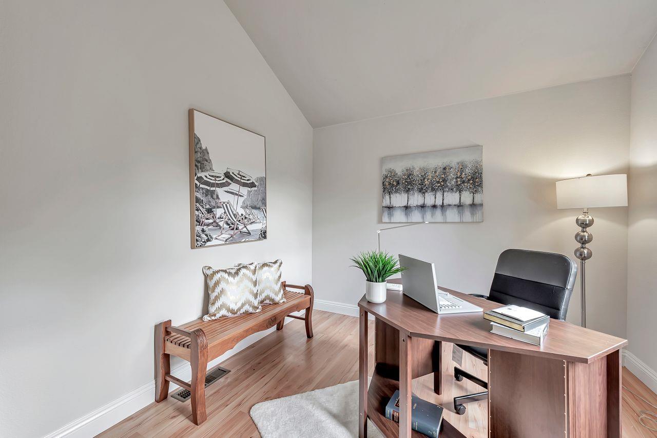 751 Pecan Way Campbell, CA 95008 - Photo 18 of 36 a workspace with furniture and wooden floor