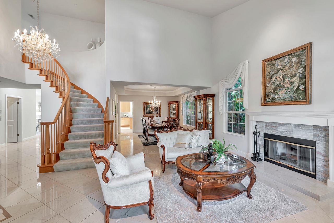 751 Pecan Way Campbell, CA 95008 - Photo 5 of 36 a living room with furniture and a fireplace