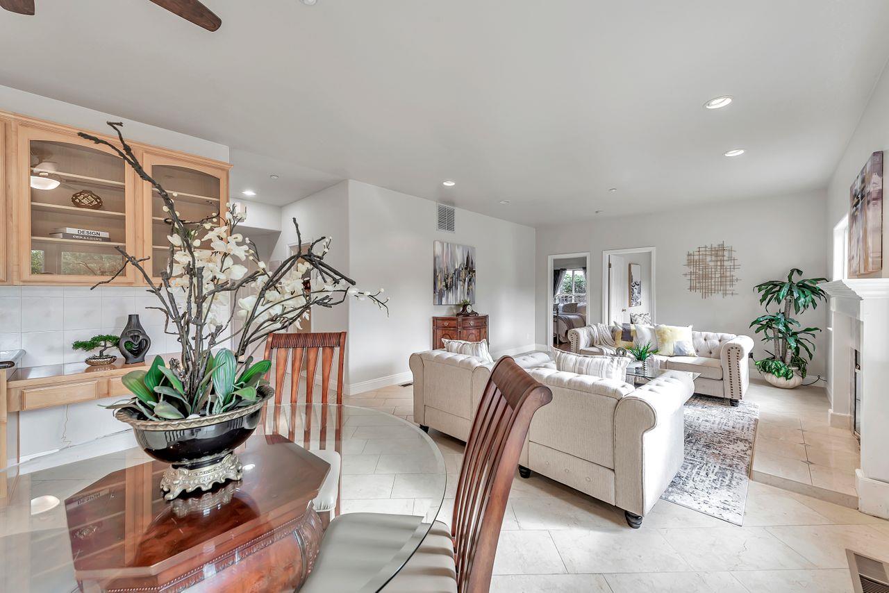 751 Pecan Way Campbell, CA 95008 - Photo 6 of 36 a living room with furniture potted plant and a table
