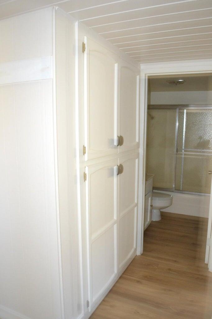 523-400 South Grasshopper Road Termo, CA 96132 - Photo 20 of 44 a view of a bathroom with wooden floor