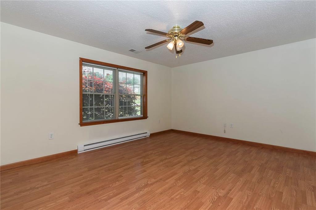 16 Allison Road Bulger, PA 15019 - Photo 15 of 24 Master Bedroom w/ Large Window & Ceiling Fan