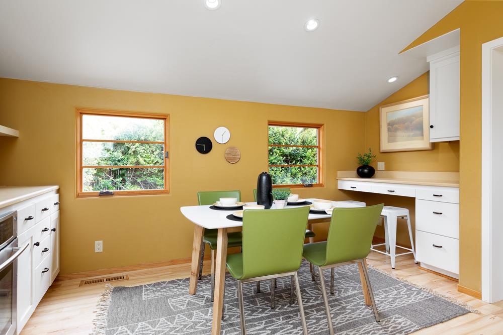 244 Aptos Beach Drive Aptos, CA 95003 - Photo 9 of 32 a dining room with furniture and window