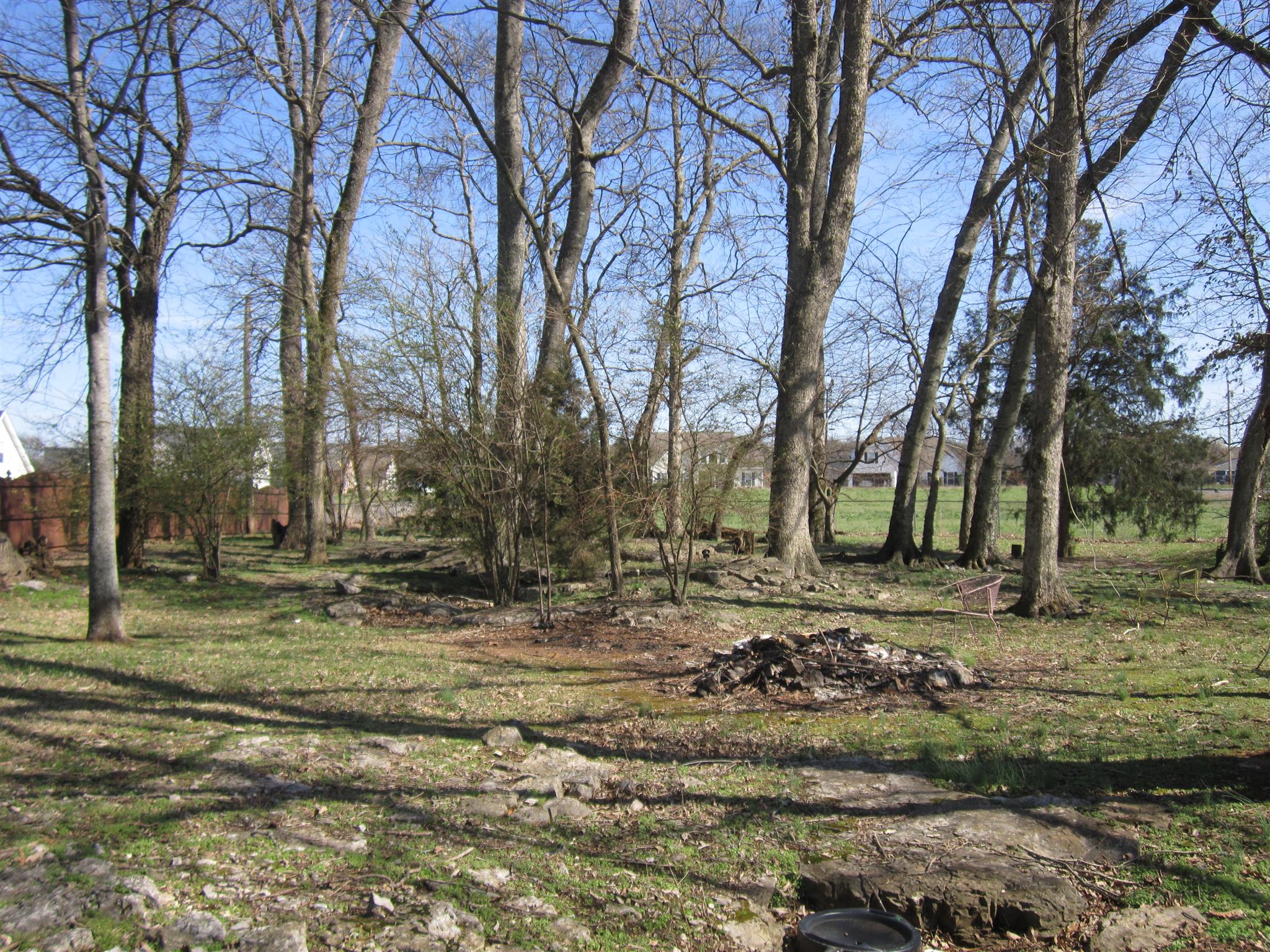 691 Crescent Road Murfreesboro, TN 37128 - Photo 13 of 15 a backyard of a house with trees