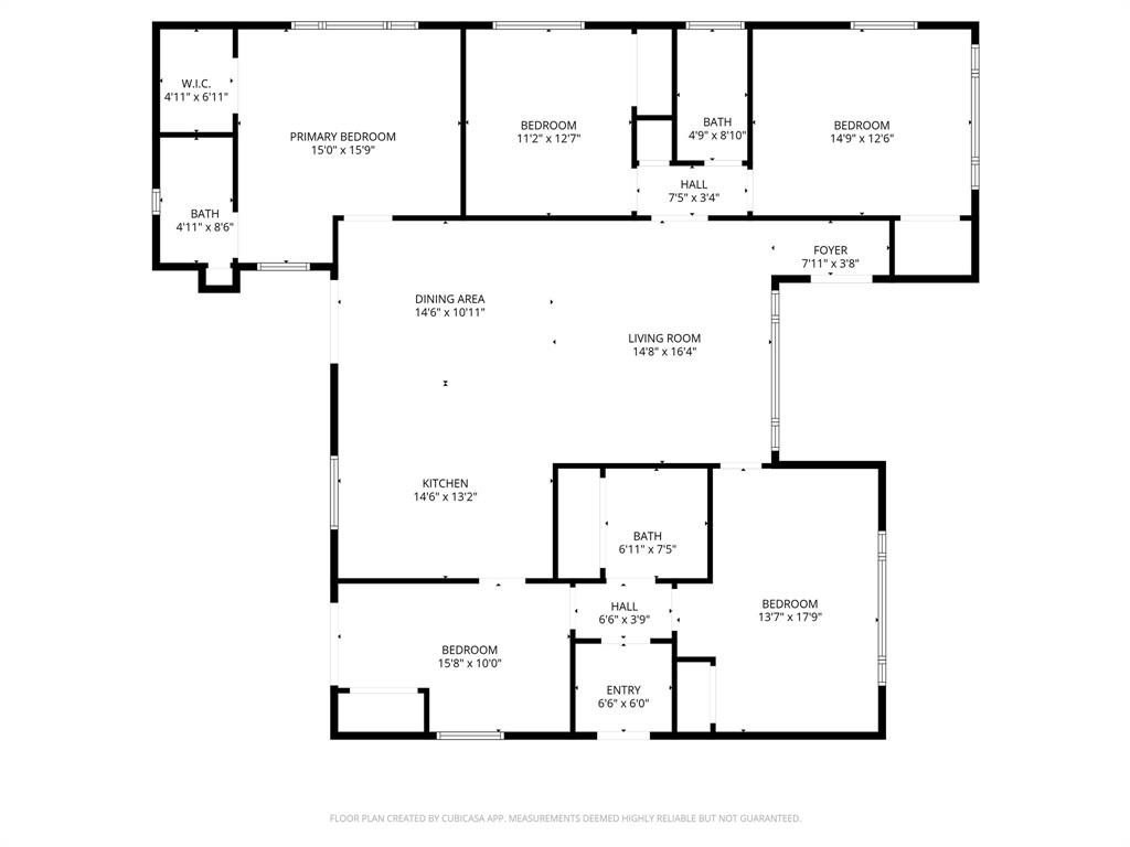 5507 West Park Road Hollywood, FL 33021 - Photo 3 of 33 Computer generated, double check room sizes