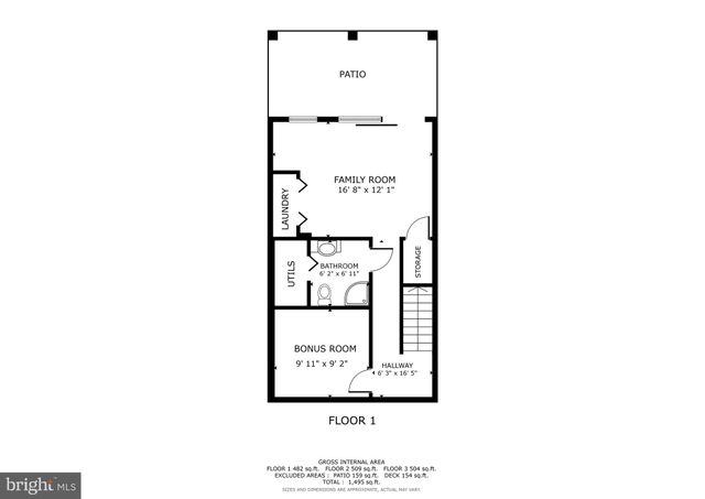 $485,000 | 7224 Stover Court, Alexandria, VA 22306