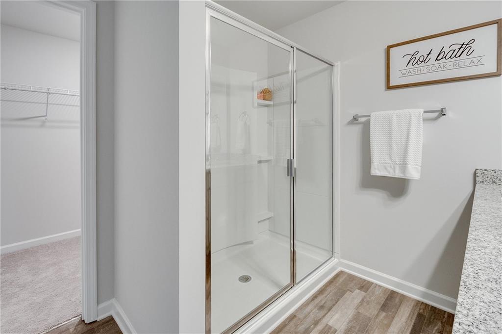 7437 Knoll Hollow Road Lithonia, GA 30058 - Photo 32 of 46 a bathroom with a shower