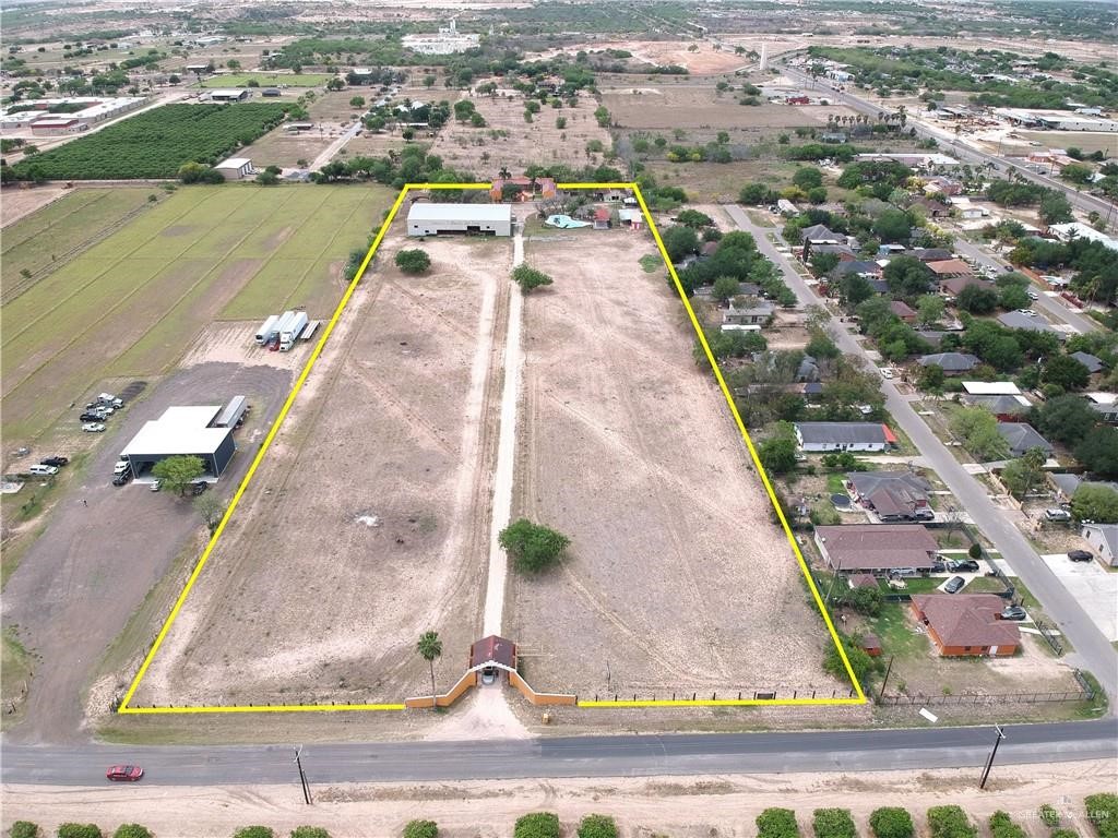 4113 Goodwin Road Mission, TX 78574 - Photo 4 of 14 an aerial view of a house with a yard