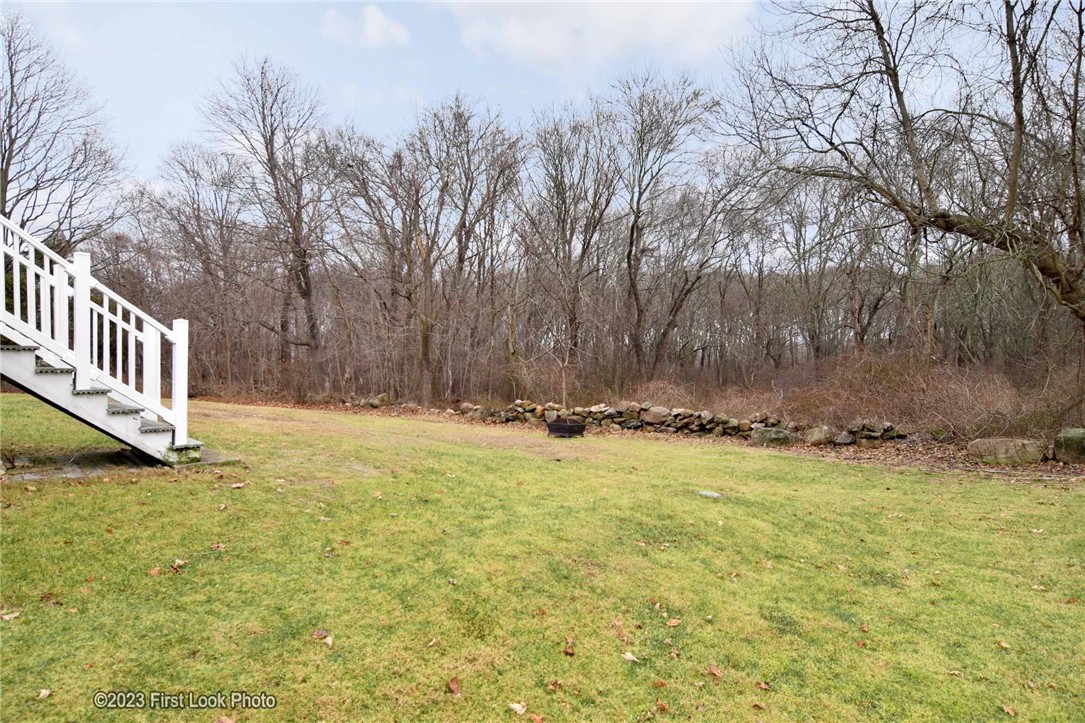 62 East Avenue Westerly, RI 02891 - Photo 39 of 41 backyard bordering Open Space