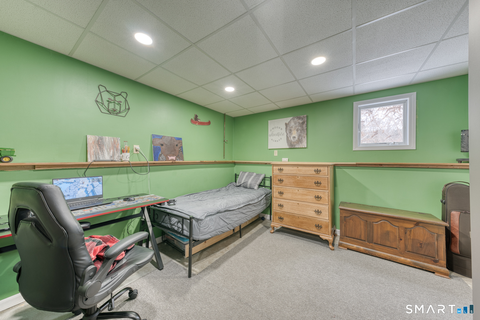 144 Hnath Road Ashford, CT 06278 - Photo 26 of 40 a bedroom with furniture and a air conditioner vent