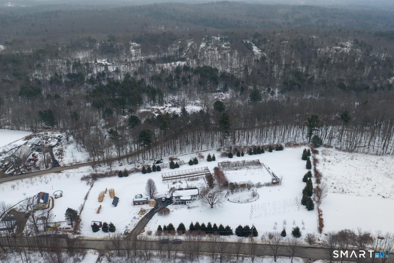 144 Hnath Road Ashford, CT 06278 - Photo 36 of 40 a view of a chairs and table in the patio