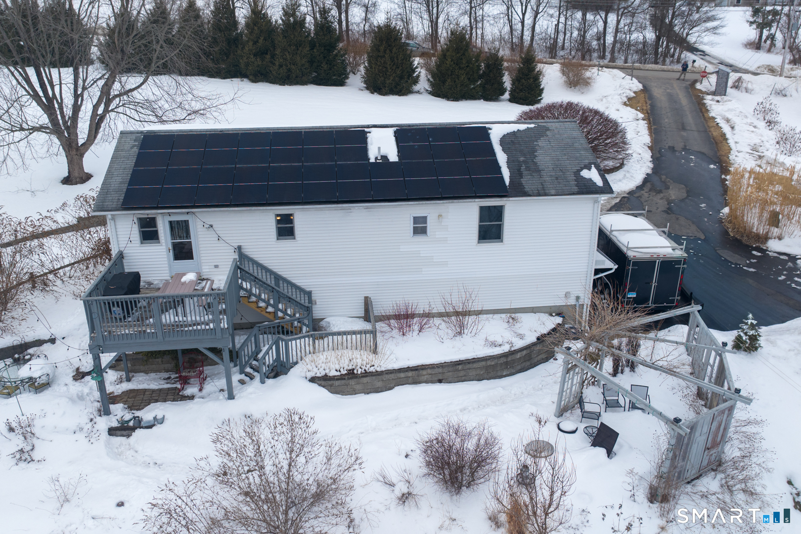144 Hnath Road Ashford, CT 06278 - Photo 4 of 40 a view of a wooden house with a yard