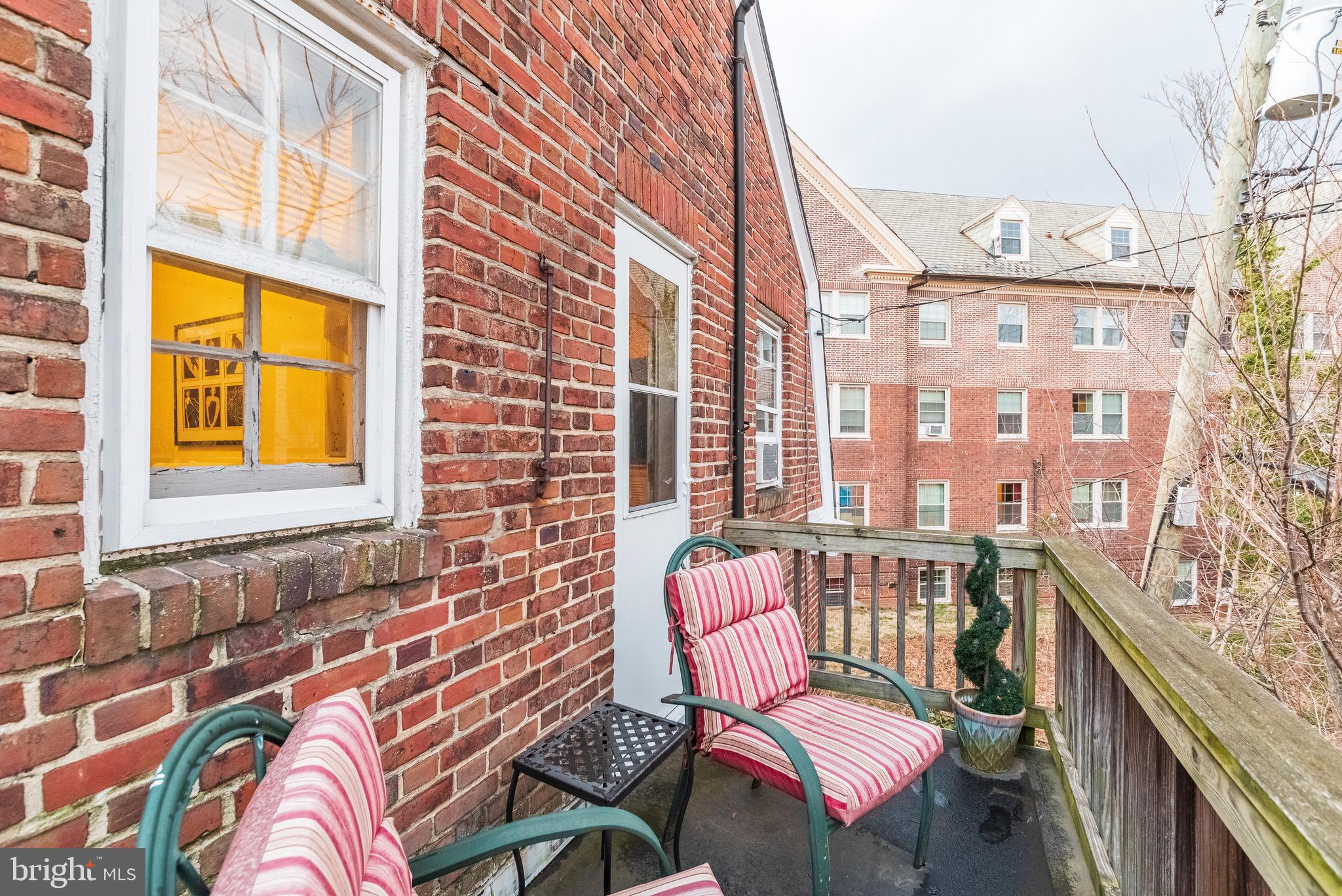 4209 Roland Avenue Baltimore, MD 21210 - Photo 23 of 28 Porch Off Bedroom Three