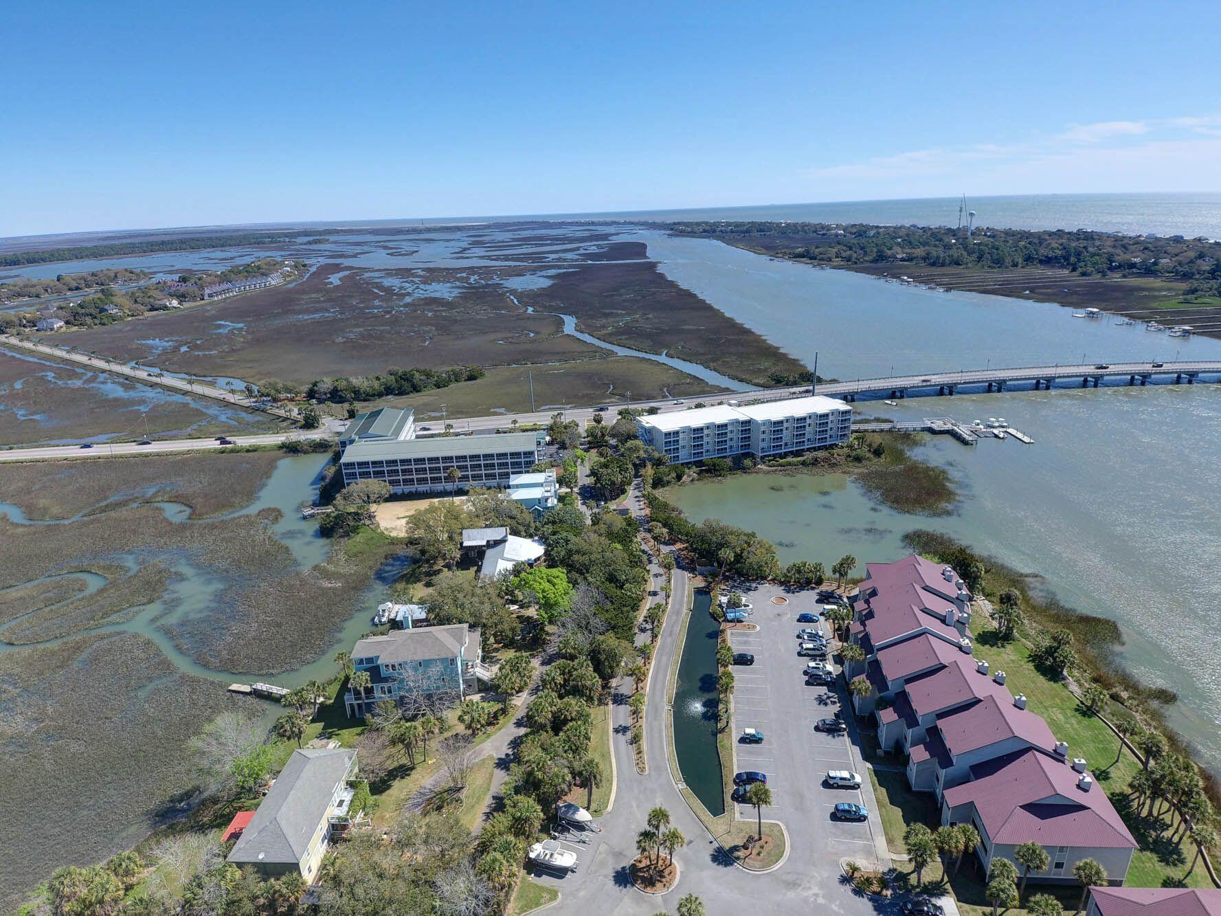 134 Marsh View Charleston, SC 29412 - Photo 37 of 39 Mariners Cay Drone