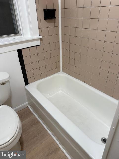 1424 Huddell Avenue Marcus Hook, PA 19061 - Photo 17 of 20 a bathroom with a bathtub and toilet