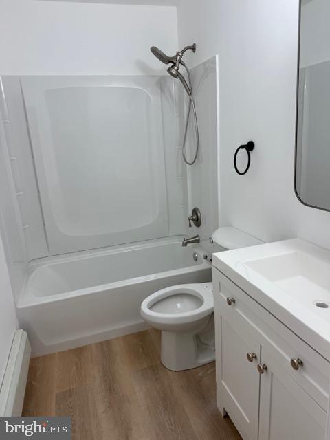 1424 Huddell Avenue Marcus Hook, PA 19061 - Photo 9 of 20 a bathroom with a sink a toilet and shower