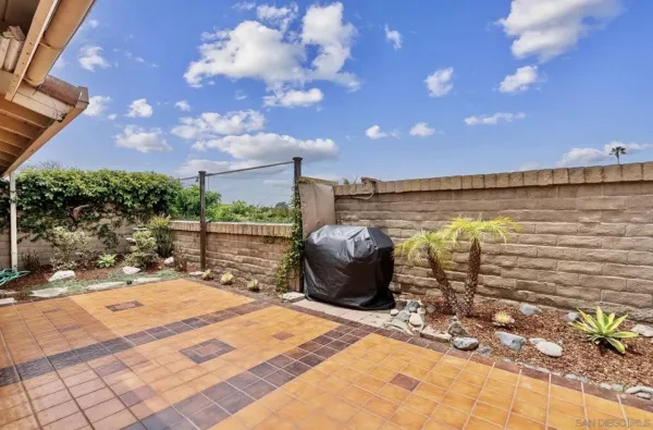 a view of a terrace