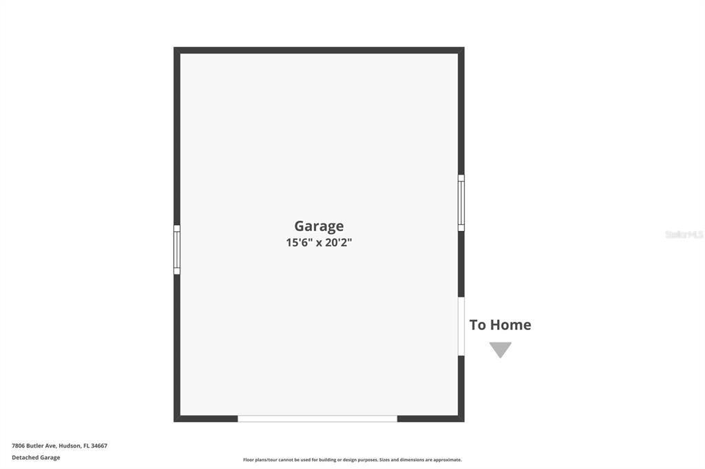 7806 Butler Avenue Hudson, FL 34667 - Photo 31 of 31 a picture of a room with a floor plan