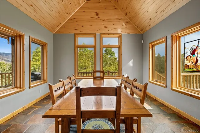 a spacious bathroom with a bathtub and a shower