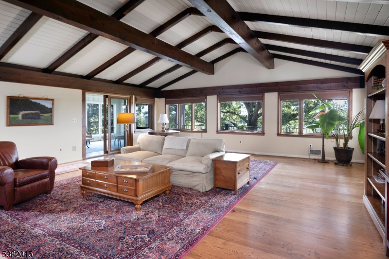 14 Hunter Road West Amwell, NJ 08530 - Photo 7 of 41 a living room with furniture and a large window