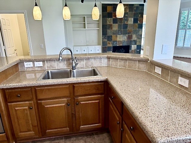 1810 Rippling Water Court Sugar Land, TX 77479 - Photo 9 of 37 Double sinks and easy maintenance Corian countertops.