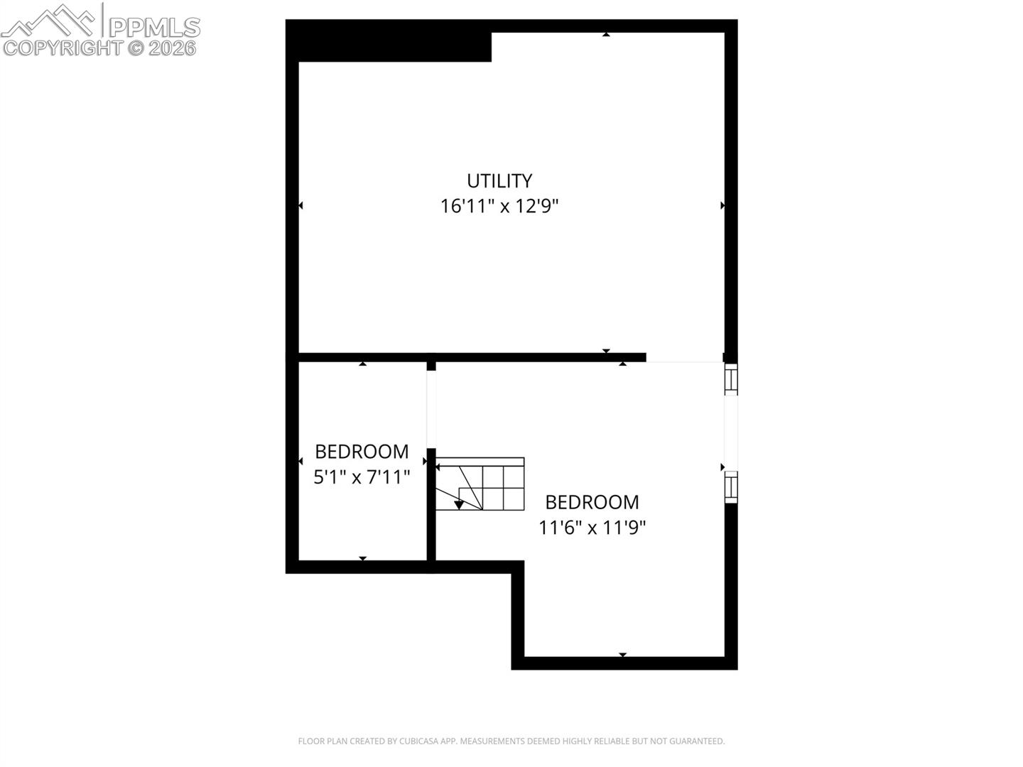 5870 Paona Road Cascade, CO 80809 - Photo 45 of 46 Basement Floor Plan