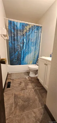 a view of a room with door