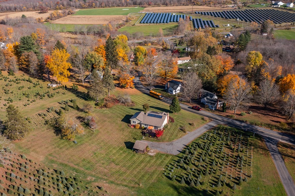 120 Stebbins Road Monson, MA 01057 - Photo 12 of 41 an aerial view of residential houses with outdoor space