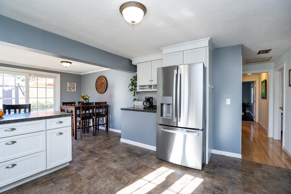 120 Stebbins Road Monson, MA 01057 - Photo 28 of 41 a kitchen with stainless steel appliances granite countertop a refrigerator and a stove