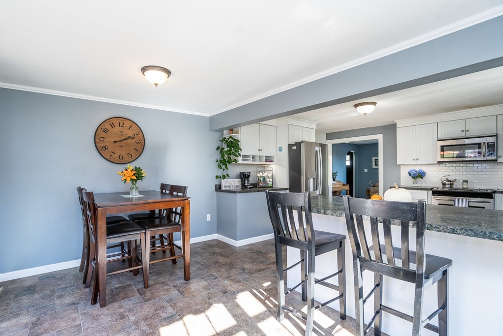 120 Stebbins Road Monson, MA 01057 - Photo 32 of 41 a view of a dining room with furniture